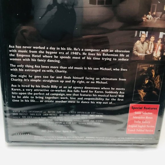 Fancy Dancing He's Got The Moves 2002 DVD New In Package - Picture 5 of 5